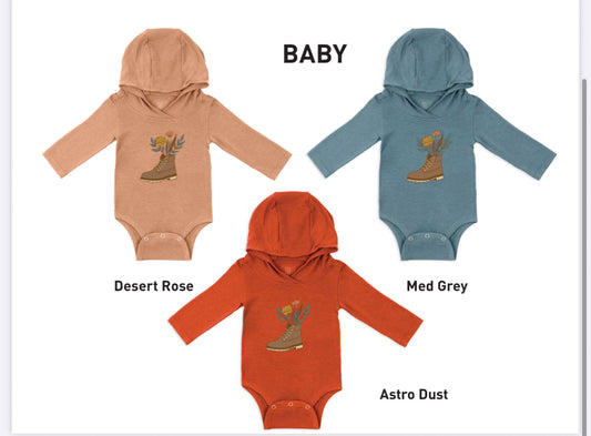 Exclusive Colorado Hiking Mom + Milk x Whiskey Sun Chaser - Baby